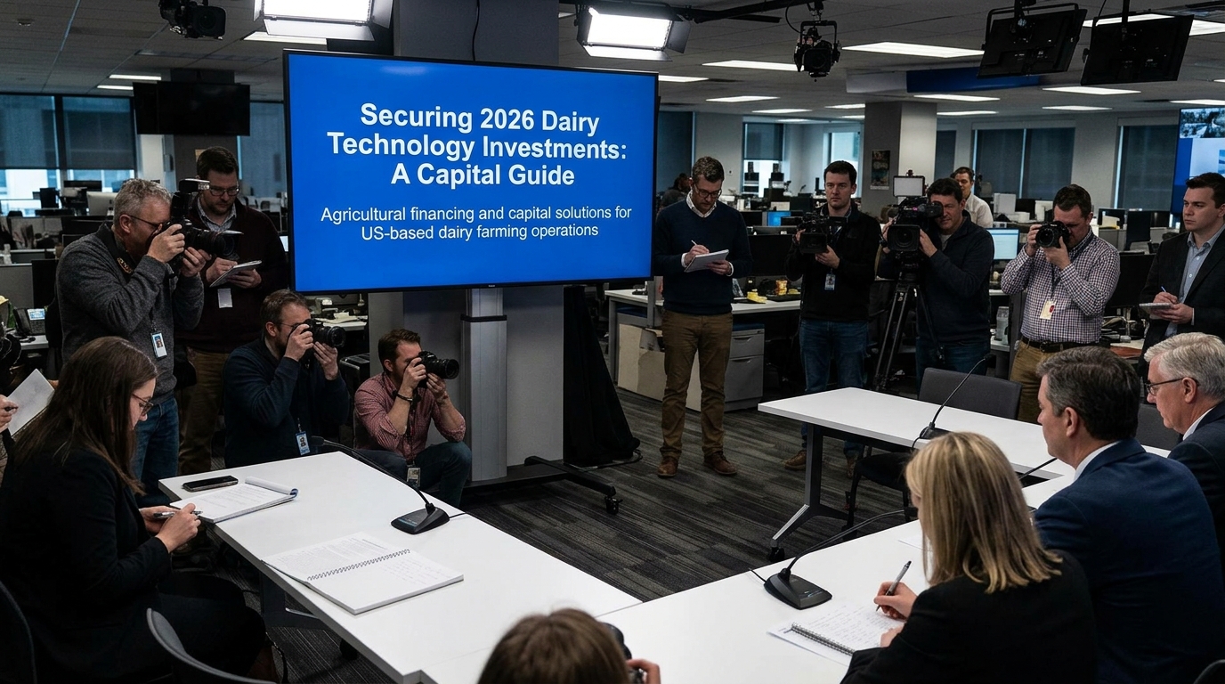 Illustration: Securing 2026 Dairy Technology Investments: A Capital Guide
